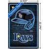 Trends International MLB Tampa Bay Rays - Neon Helmet 23 Unframed Wall Poster Prints - 3 of 4