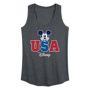 Women's - Disney - Americana Graphic Racerback Tank - 1 of 4