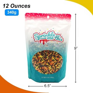 Sprinkle Me This – A Fall Medley – Autumn Harvest Candy Sprinkles in Warm Red, Orange, Yellow & Brown - 1 of 4