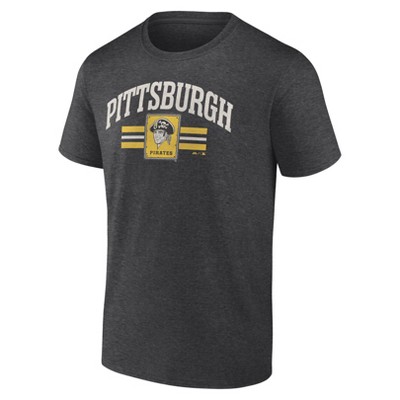 MLB Pittsburgh Pirates Men's Bi-Blend Short Sleeve T-Shirt