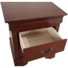 Passion Furniture Louis Philippe 2-Drawer Nightstand (24 in. H X 21 in. W X 16 in. D) - 3 of 4