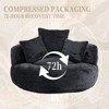 Airsurfer High-Back Bean Bag Lounger Chair with 3 Pillows – Lazy Sofa for Adults & Kids, Indoor/Outdoor Gaming Couch for Bedroom or Office - 4 of 4