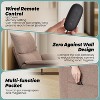 Recliner Chair, PU Leather Reclining Sofa with Lumbar Support,Home Theater Seating with Padded Seat Backrest, Comfy Lounge Chair for Living Room - 3 of 4