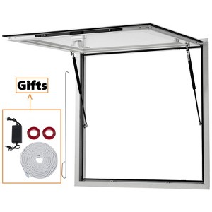 Concession Serving Window, Aluminum Food Truck Window with Awning - 1 of 4