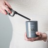 Pavilion Gift Company - Love - 7 oz 100% Soy Wax Candle Scent: Citron de Vigne - Flame Candles - 4 of 4