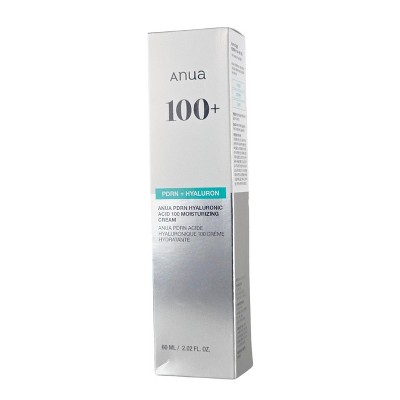 Anua PDRN Hyaluronic Acid 100 Moisturizing Cream (60ml) - 100 Hours of Hydration, 100% Glass Skin