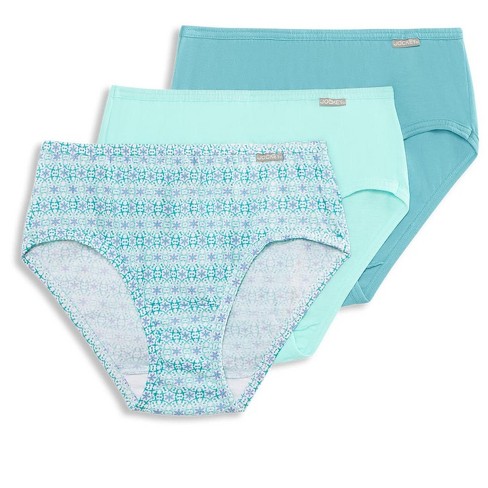 Jockey Women's Underwear Supersoft Bikini Pack, Crochet Tile/Soft