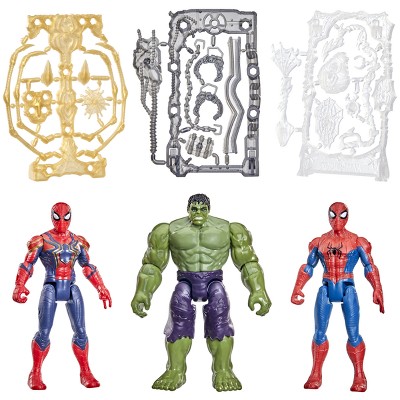Детские фигурки Spider-Man Marvel Spider-Man: Brand New Day ActionVerse Spider-Man, Hulk, and Iron Spider — фото 2