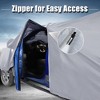 Unique Bargains Pickup Truck Cover for Ford F150 Crew Cab Pickup 4 Door 6.5 Feet Bed 2004-2021 Sun Rain Dust Wind Snow Protection - 2 of 4