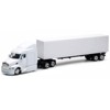 Peterbilt 387 Truck with Dry Goods Trailer White "Long Haul Trucker" Series 1/43 Diecast Model by New Ray - 2 of 4