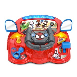 VTech Spidey & His Amazing Friends Spidey to the Rescue Driver Baby Learning Toy - 1 of 4