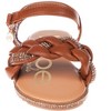 bebe Girls' Sandals - Comfy Open Toe Dress Sandals, Fancy and Sparkly Sandals for Little Girls and Big Girls - 4 of 4