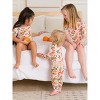 RuffleButts SoftSnooze Big Girls Ruffle Short Sleeve Pajama Set - 4 of 4