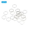 Unique Bargains DIY Craft Copper Jewelry Making Versatile Earring Beading Hoops 30 Pcs - 3 of 4