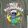 Men's - Lilo and Stitch - Mele Kalikimaka Short Sleeve Graphic T-Shirt - 2 of 4