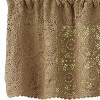 Park Designs Lace Oatmeal Valance 60" x 14" - 3 of 3
