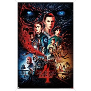 Trends International Netflix Stranger Things: Season 4 - One Sheet Framed Wall Poster Prints - 1 of 4