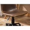 XIYUYEU Faux Leather 360-Degrees Swivel Air Lift Home Office Chair for Work Study Vanity - 4 of 4