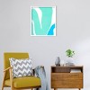 21" x 25" Color Cuts XIV by June Erica Vess Wood Framed Wall Art Print - Amanti Art: Contemporary Acrylic Lithograph, Vertical Layout - 3 of 4