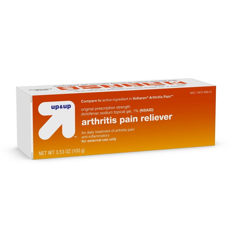 Arthritis Diclofenac Sodium (NSAID) Pain Reliever Gel - up & up™, 5 of 10