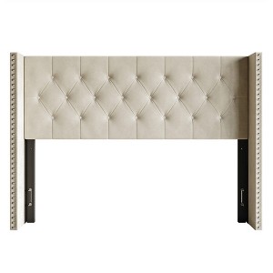 Home Design Gretna Tufted Upholstered Headboard - 1 of 4
