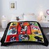 Boersma French Bulldog Flannel Throw Blanket – 50" x 60" Ultra-Soft Lightweight Plush Blanket, Cute Dog Print Sofa，Frenchie Gifts for Dog Lovers - 3 of 4