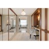 Elegant Lighting Lyle 1 light Brass and frosted white glass Flush mount - 2 of 4