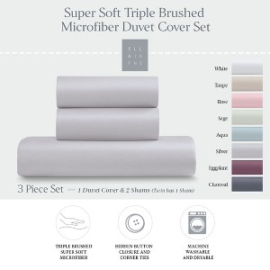 Ella Jayne Cozy Touch Duvet Cover Set - 1 of 4