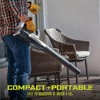 Sun Joe 24V IONMAX Cordless Leaf Blower, Grass and Hedge Trimmer Outdoor Garden Combo Power Tool Kit with Batteries and Charger, 24V-GT4MAX-LTE - 4 of 4