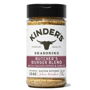Kinders Butchers Burger Blend Seasoning, 9 Ounce (Bulk Size) - 1 of 3