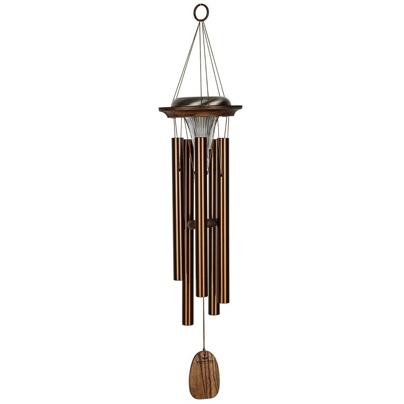 Woodstock Wind Chimes Signature Collection, Moonlight Solar Chime, 29'' Wind Chime, 1 of 12