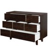 Dexmalle Solid Wood spray-painted drawer console table with retro round handle - 4 of 4