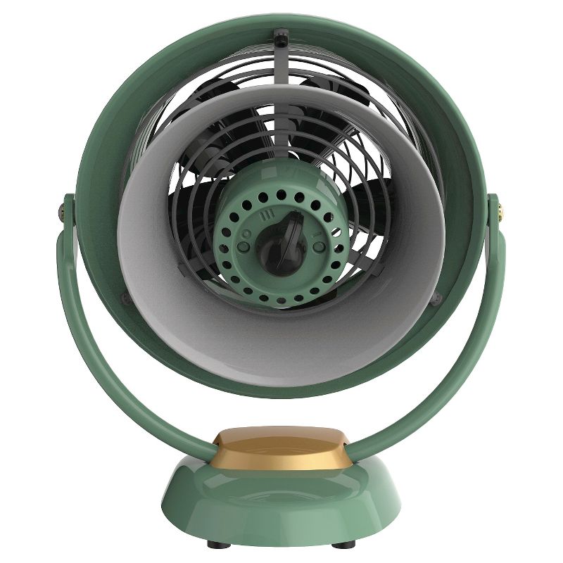 Vornado VFAN Jr. Vintage Air Circulator Fan Green, 5 of 10