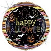 Halloween Spooky Pastel Holographic Balloon with 4 Latex – Standard Foil Party Decoration - 2 of 4