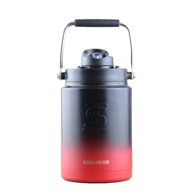 Ice Shaker 26oz Bottle With Flex Lid - Red/black Ombre : Target