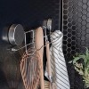 Better Houseware Stainless Steel Magnetic 5-Hook Utensil Rack in Silver - 4 of 4