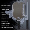 AENKYO 16.5 Inch Thermoformed Pickleball Paddle, Pink Titanium Grip with USAPA Approved, Carbon fiber Racquet - 3 of 4