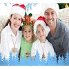Christmas Tree Pendant Necklace for Women - Crystal Snow & Bell Charm, Xmas Gift for Wife/Mom - 3 of 4