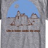Men's - Peanuts - Life Is Better Under The Stars Short Sleeve Graphic T-Shirt - 2 of 4