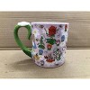 Silver Buffalo Alice in Wonderland Wild Flower 20oz Sculpted Handle Mug - 4 of 4