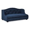 UbMelt Dog Bed Anti-Slip Pet Bed for 35" Medium Dogs Velvet Comfy Dog Couch Durable Dog Sofa Bed Tufted Wingback Dog Sofa - 4 of 4