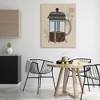 Stupell Industries French Press Coffee, 48" x 36" - 2 of 4
