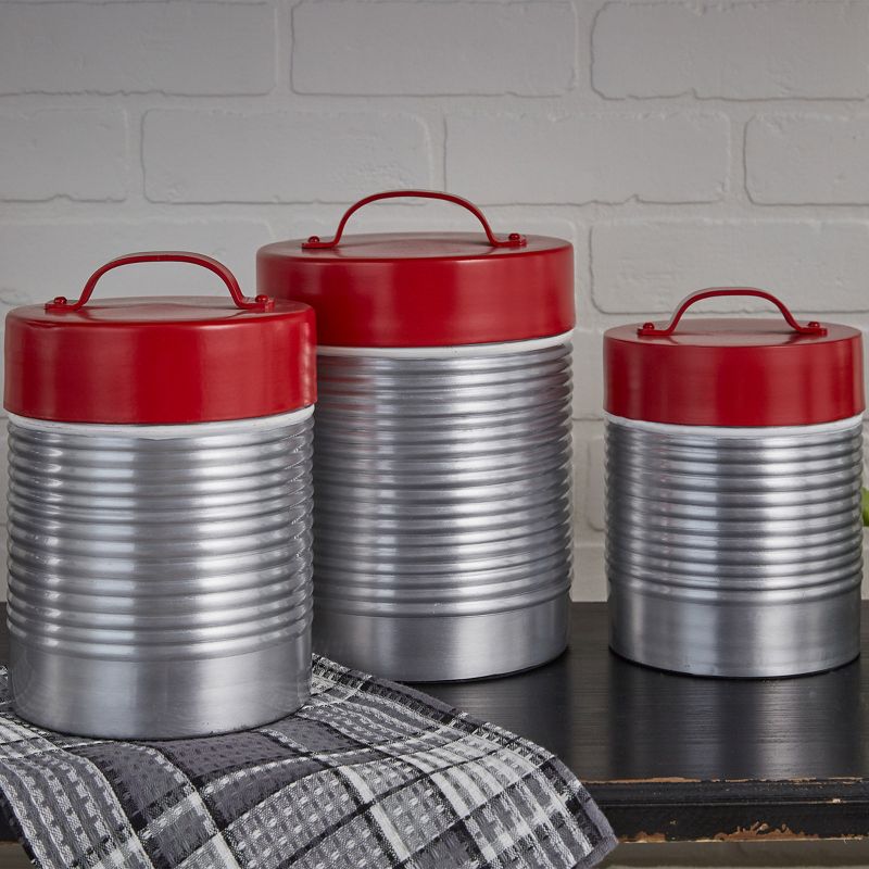 Park Designs Vintage Thermos Canister Set, 2 of 4