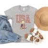 The Juniper Shop USA Bear Youth Short Sleeve Tee - XL - Heather Grey - 3 of 4