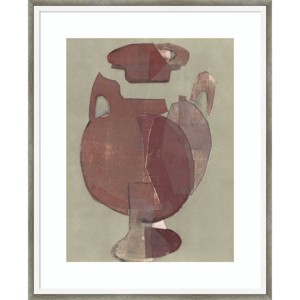 Amanti Art Abstract Vessel I by Rob Delamater Wood Framed Wall Art Print - 1 of 4