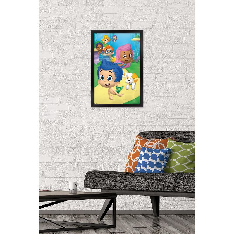 Trends International Nickelodeon Bubble Guppies - Group Framed Wall Poster Prints, 2 of 7