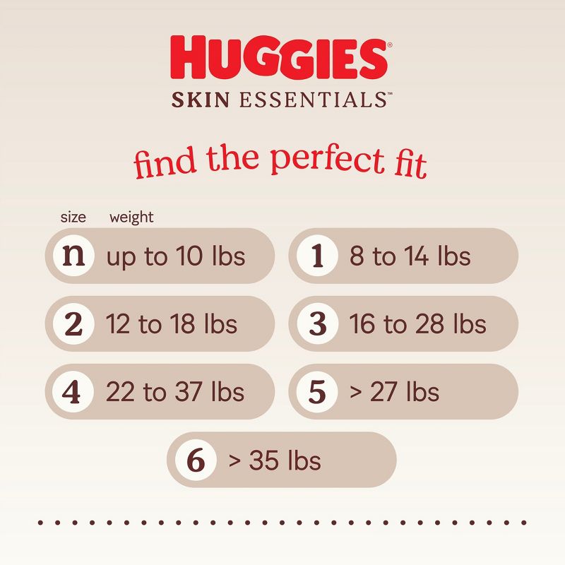 Huggies Skin Essentials Diapers Super Pack, 6 of 14