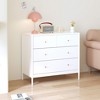 ORRD White 4-Drawer Kids Dresser Wooden Storage for Toddler/Nursery/Closet Baby Organizer for Living Room/Apartment 35.4" Wide - 4 of 4