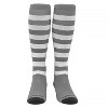 Mk Socks USA Flag Baseball, Football, Soccer Knee High Socks - Black Grey White - 2 of 4