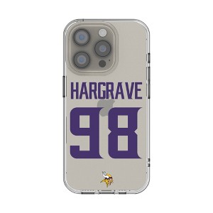 NFL Minnesota Vikings Players Game Tactic Clear Cell Phone Case for Apple iPhone - 1 of 4